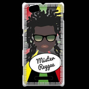 Coque Sony Xperia M Mister Reggae Black