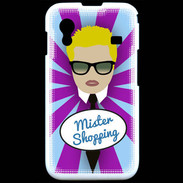 Coque Samsung ACE S5830 Mister Shopping Blond