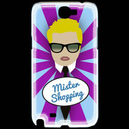 Coque Samsung Galaxy Note 2 Mister Shopping Blond