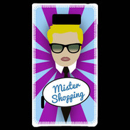 Coque LG Optimus L7 Mister Shopping Blond