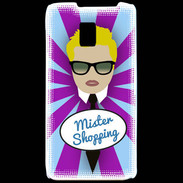 Coque LG P990 Mister Shopping Blond