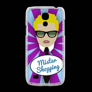 Coque Samsung Galaxy S4mini Mister Shopping Blond