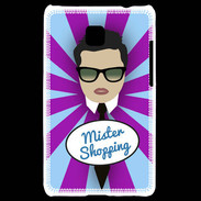 Coque LG Optimus L3 II Mister Shopping Brun