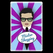 Etui carte bancaire Mister Shopping Brun