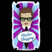 Coque Blackberry 8520 Mister Shopping Chatain