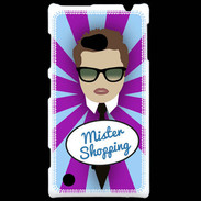 Coque Nokia Lumia 720 Mister Shopping Chatain