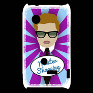 Coque Sony Xperia Typo Mister Shopping Roux