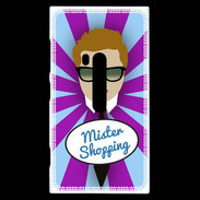 Coque Nokia Lumia 920 Mister Shopping Roux