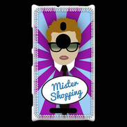 Coque Nokia Lumia 925 Mister Shopping Roux
