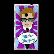 Coque Nokia Lumia 520 Mister Shopping Roux