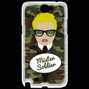 Coque Samsung Galaxy Note 2 Mister Soldier Blond