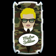 Coque Blackberry 8520 Mister Soldier Blond