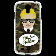 Coque Samsung Galaxy S4 Mister Soldier Blond