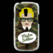 Coque Samsung Galaxy S3 Mini Mister Soldier Blond