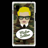 Coque LG Optimus L9 Mister Soldier Blond