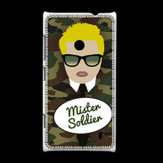 Coque Nokia Lumia 520 Mister Soldier Blond