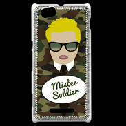 Coque Sony Xperia M Mister Soldier Blond