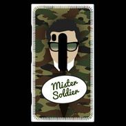 Coque Nokia Lumia 920 Mister Soldier Brun