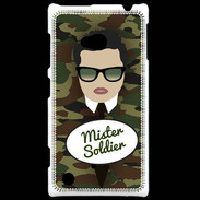 Coque Nokia Lumia 720 Mister Soldier Brun