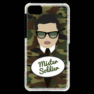 Coque Blackberry Z10 Mister Soldier Brun