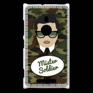 Coque Nokia Lumia 925 Mister Soldier Brun