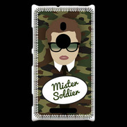 Coque Nokia Lumia 925 Mister Soldier Chatain