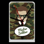 Pendule de bureau Mister Soldier Chatain