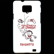 Coque Samsung Galaxy S2 Adishatz Rugby la candela