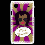 Coque Samsung Galaxy S Miss business Black