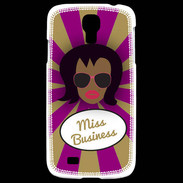 Coque Samsung Galaxy S4 Miss business Black