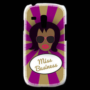 Coque Samsung Galaxy S3 Mini Miss business Black