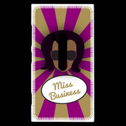 Coque Nokia Lumia 920 Miss business Black