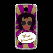 Coque Samsung Galaxy S4mini Miss business Black