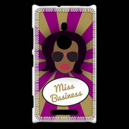 Coque Nokia Lumia 925 Miss business Black