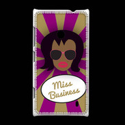 Coque Nokia Lumia 520 Miss business Black