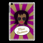 Coque iPadMini Miss business Black