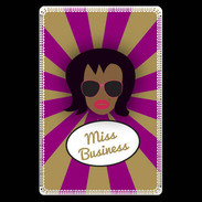 Etui carte bancaire Miss business Black