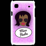 Coque Samsung Galaxy S Miss Fiesta Black