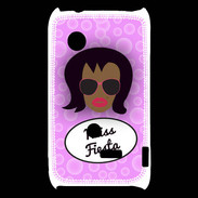 Coque Sony Xperia Typo Miss Fiesta Black