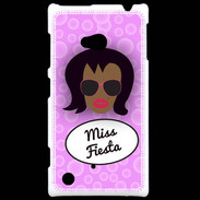 Coque Nokia Lumia 720 Miss Fiesta Black
