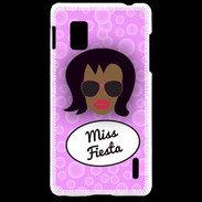 Coque LG Optimus G Miss Fiesta Black