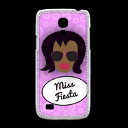 Coque Samsung Galaxy S4mini Miss Fiesta Black