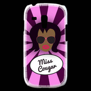 Coque Samsung Galaxy S3 Mini Miss Cougar Black
