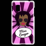 Coque LG Optimus G Miss Cougar Black