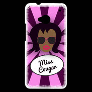 Coque HTC One Miss Cougar Black