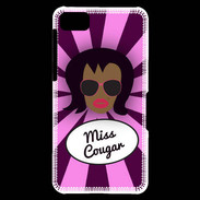 Coque Blackberry Z10 Miss Cougar Black