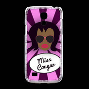 Coque Samsung Galaxy S4mini Miss Cougar Black