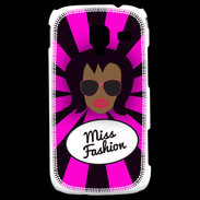 Coque Samsung Galaxy Ace 2 Miss Fashion Black