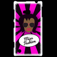 Coque Nokia Lumia 720 Miss Fashion Black