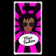 Coque LG Optimus L7 Miss Fashion Black
